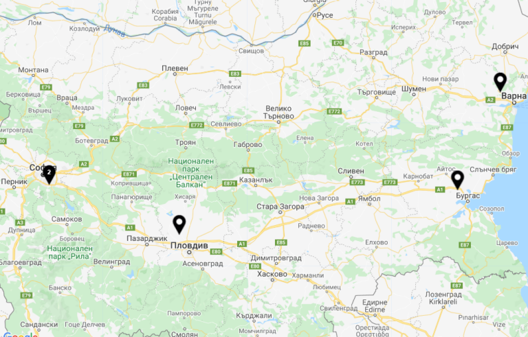 MINI Dealers Map