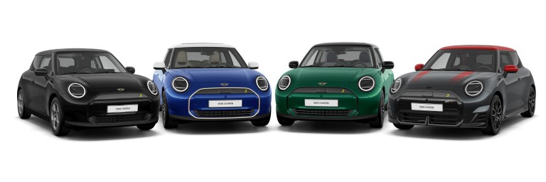 Новото напълно електрическо MINI - Индивидуализиране - цветове