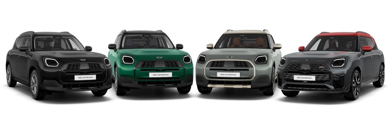 MINI Countryman - Индивидуализиране - цветове