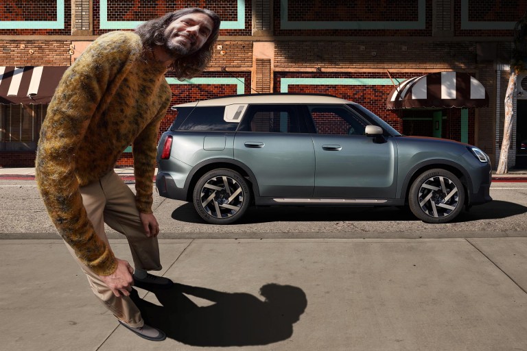 MINI Countryman - Изживяване при шофиране- изглед отпред