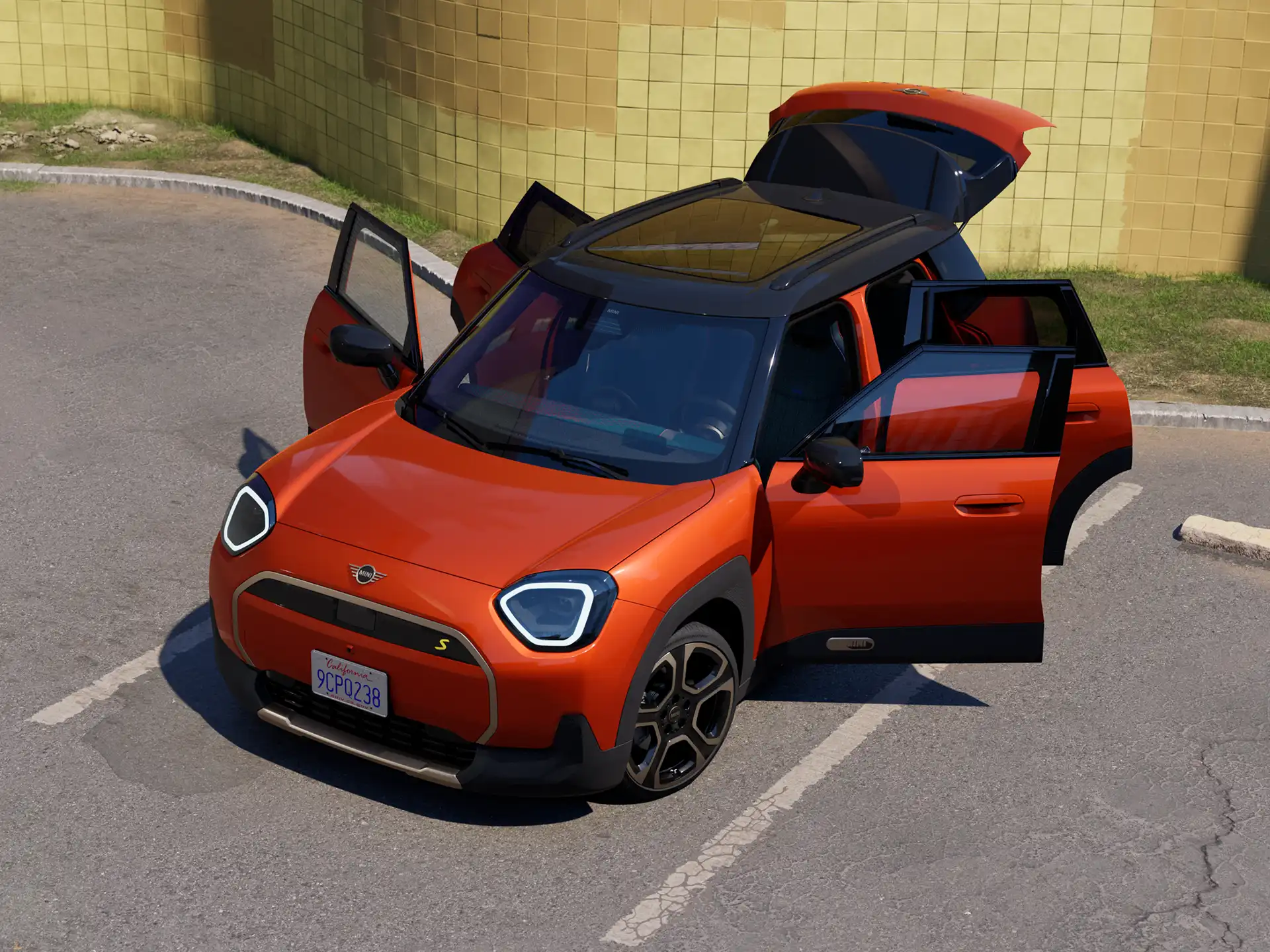 Напълно електрическо MINI Aceman - градски кросоувър