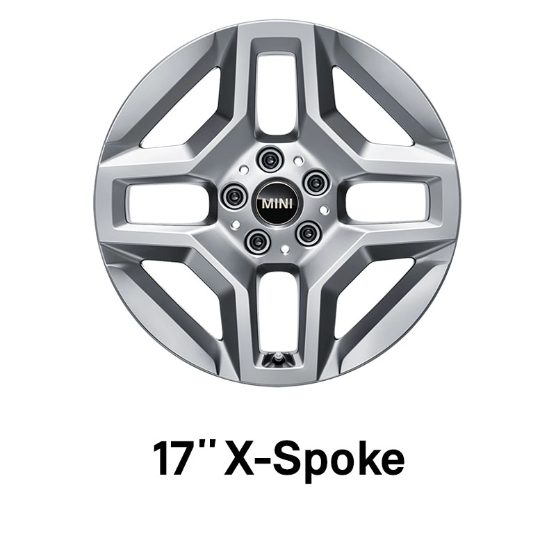 MINI - оборудване - 17" джанти X-Spoke