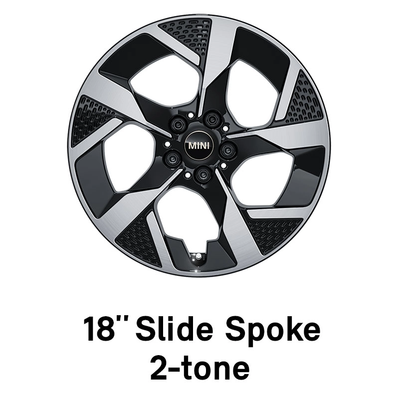 MINI - оборудване - 18" джанти Slide Spoke 2-tone