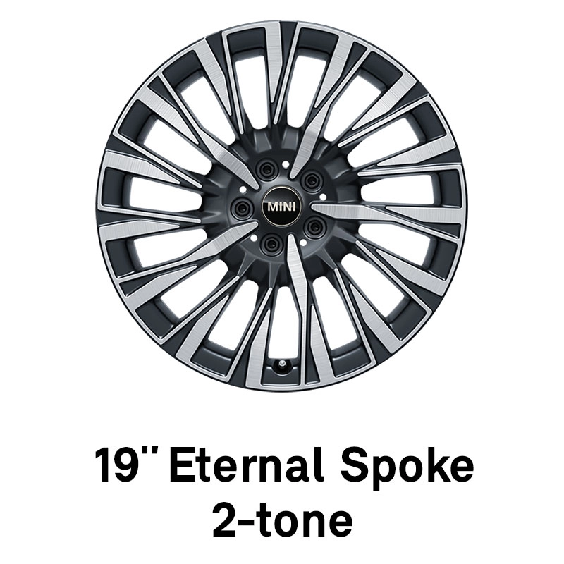 MINI - оборудване - 19" джанти Eternal Spoke 2-tone