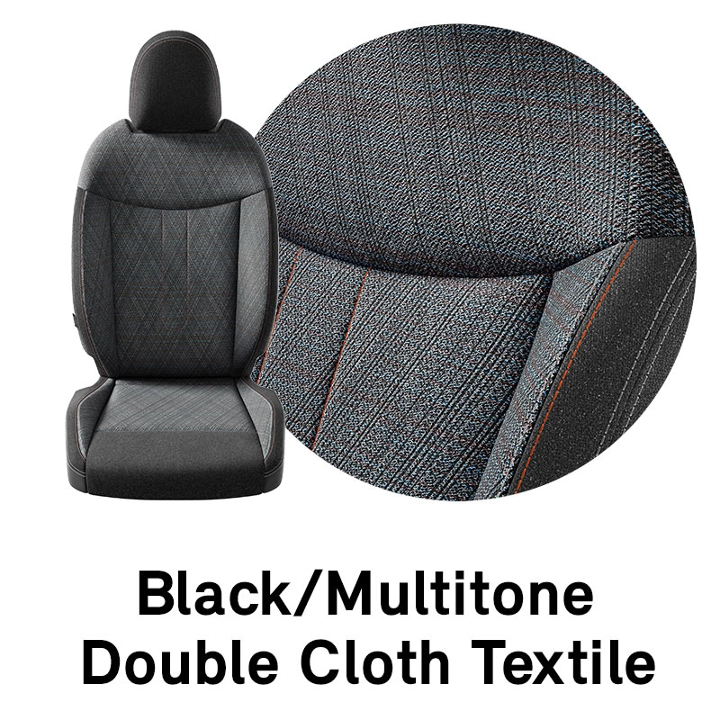 MINI - оборудване - Black Multitone Double Cloth Textile