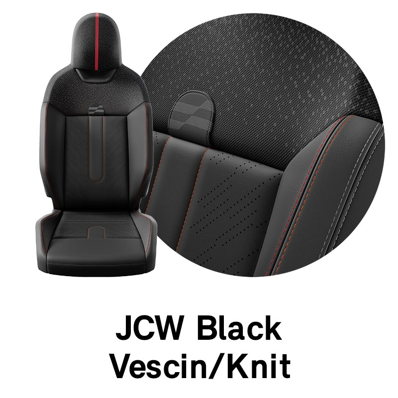 MINI - оборудване - JCW Black Vescin/Knit