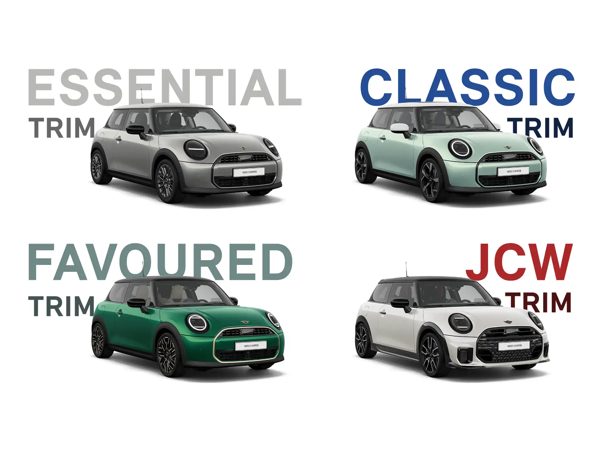 MINI Cooper 3 врати - TRIM Collage