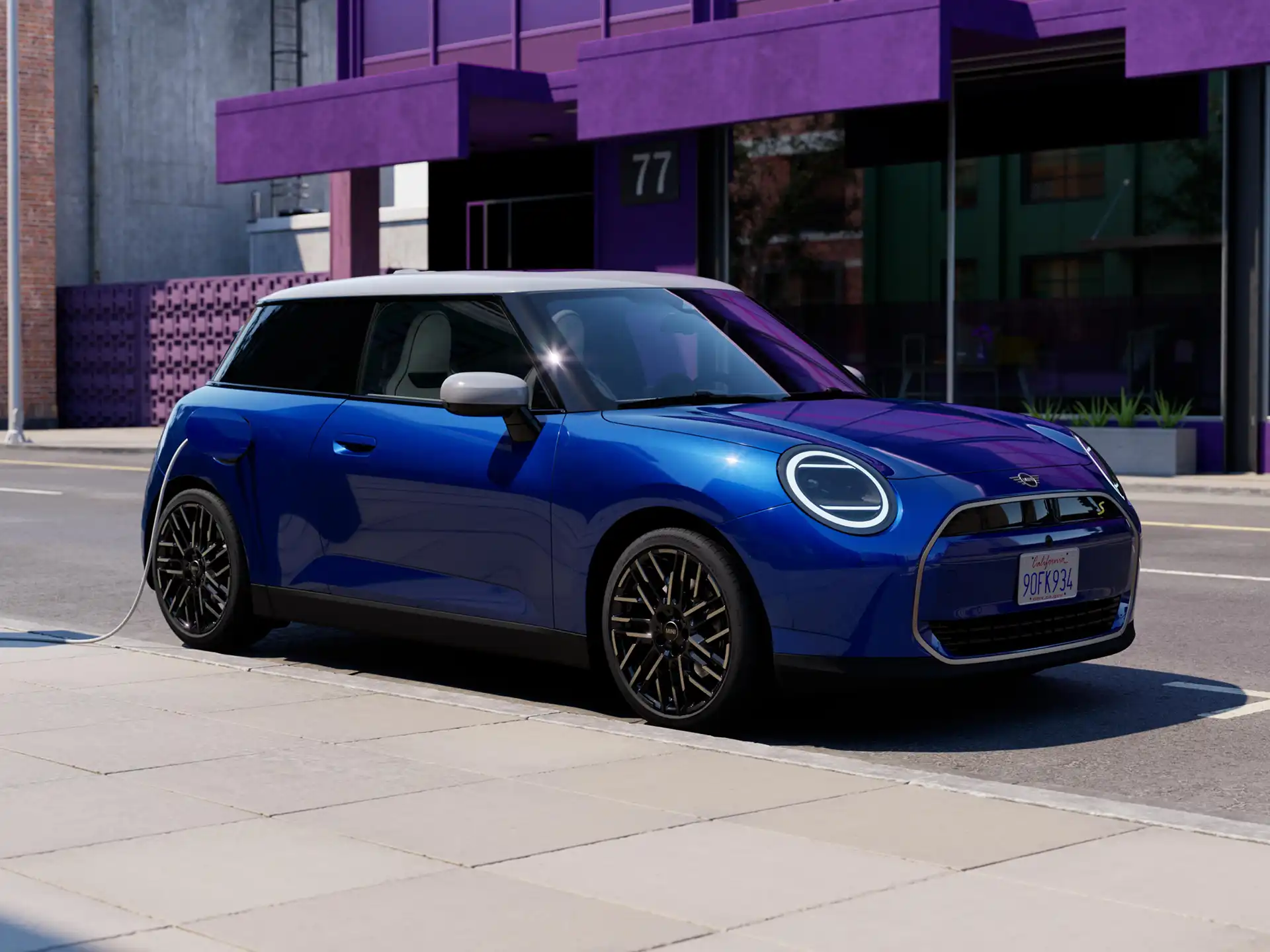 MINI Cooper 3 врати - teaser - напълно електрическо MINI Cooper