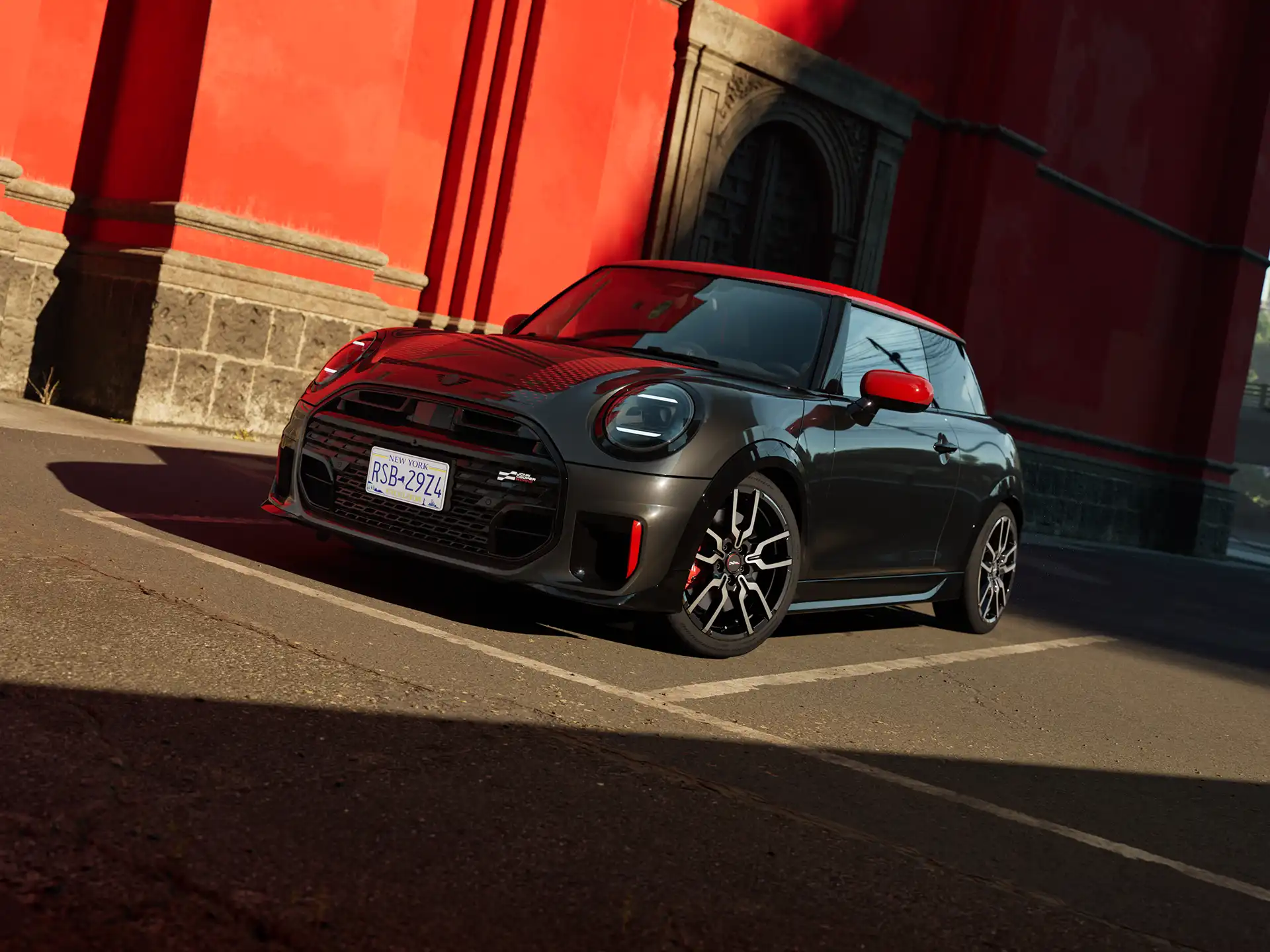 MINI Cooper 3 врати - teaser MINI JCW
