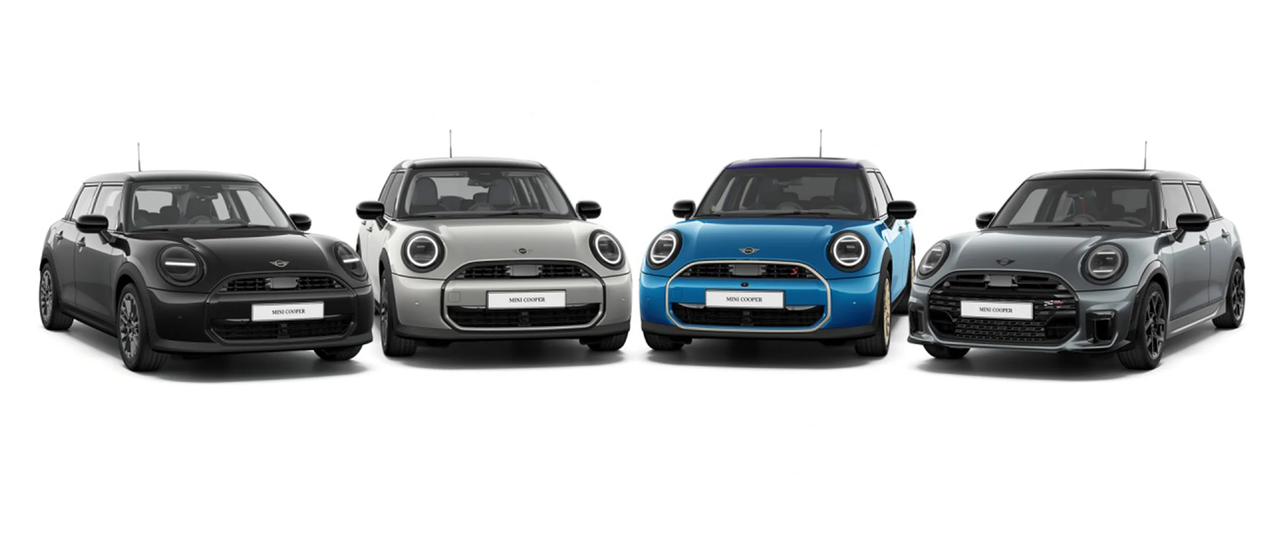 MINI Cooper 5 врати - оборудване- цветове