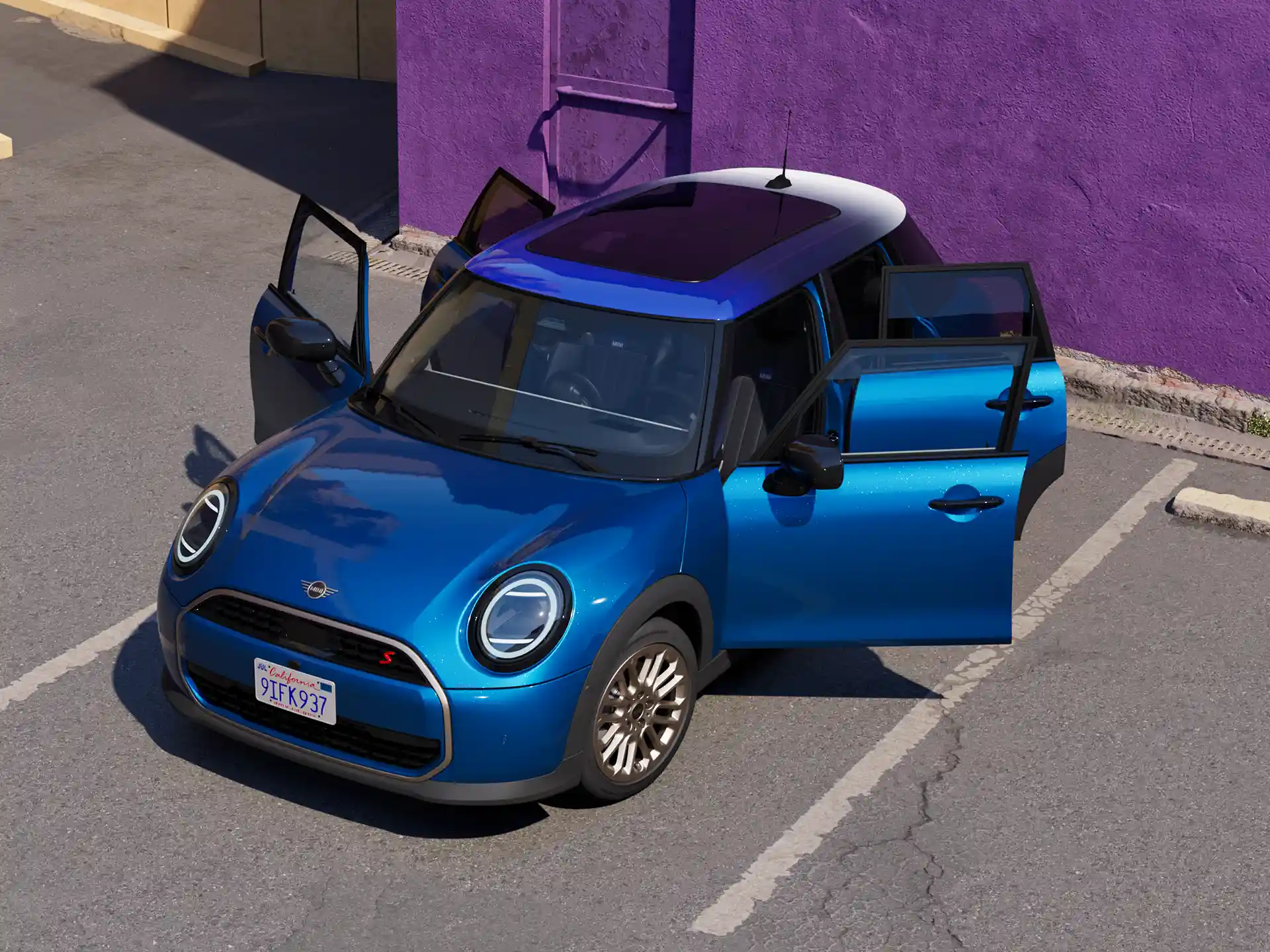 MINI Cooper 5 врати - отворени врати