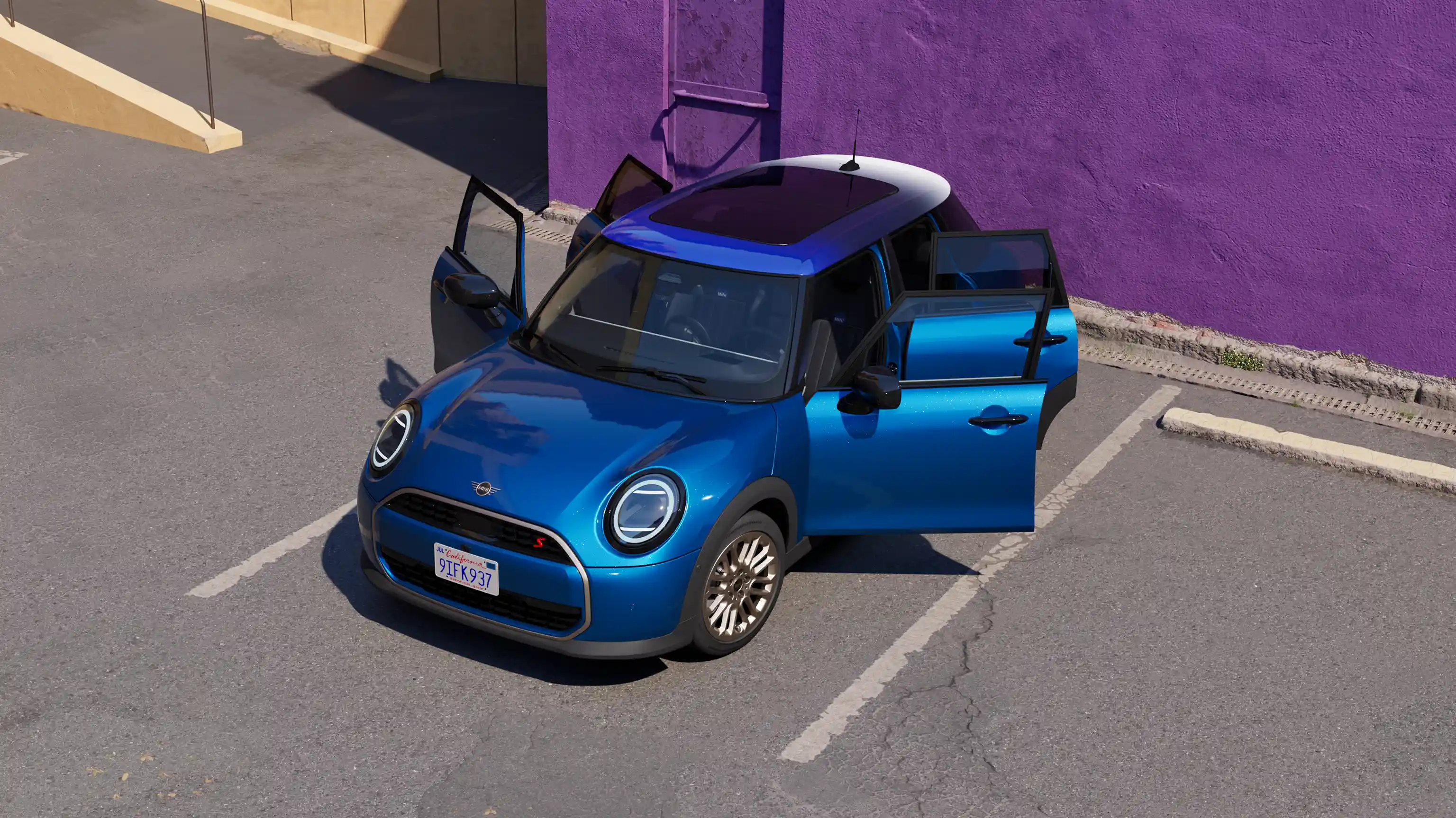 MINI Cooper 5 врати - отворени врати