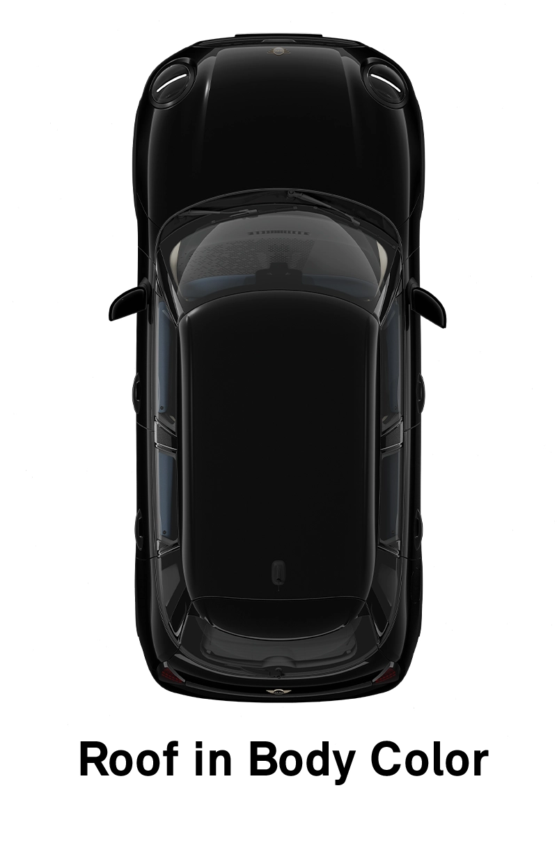 MINI - оборудване - Essential Style - покрив в цвета на купето