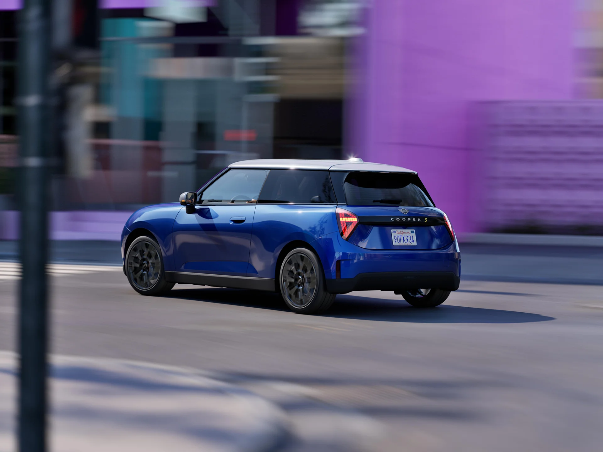 Напълно електрическо MINI Cooper - електрическо шофиране