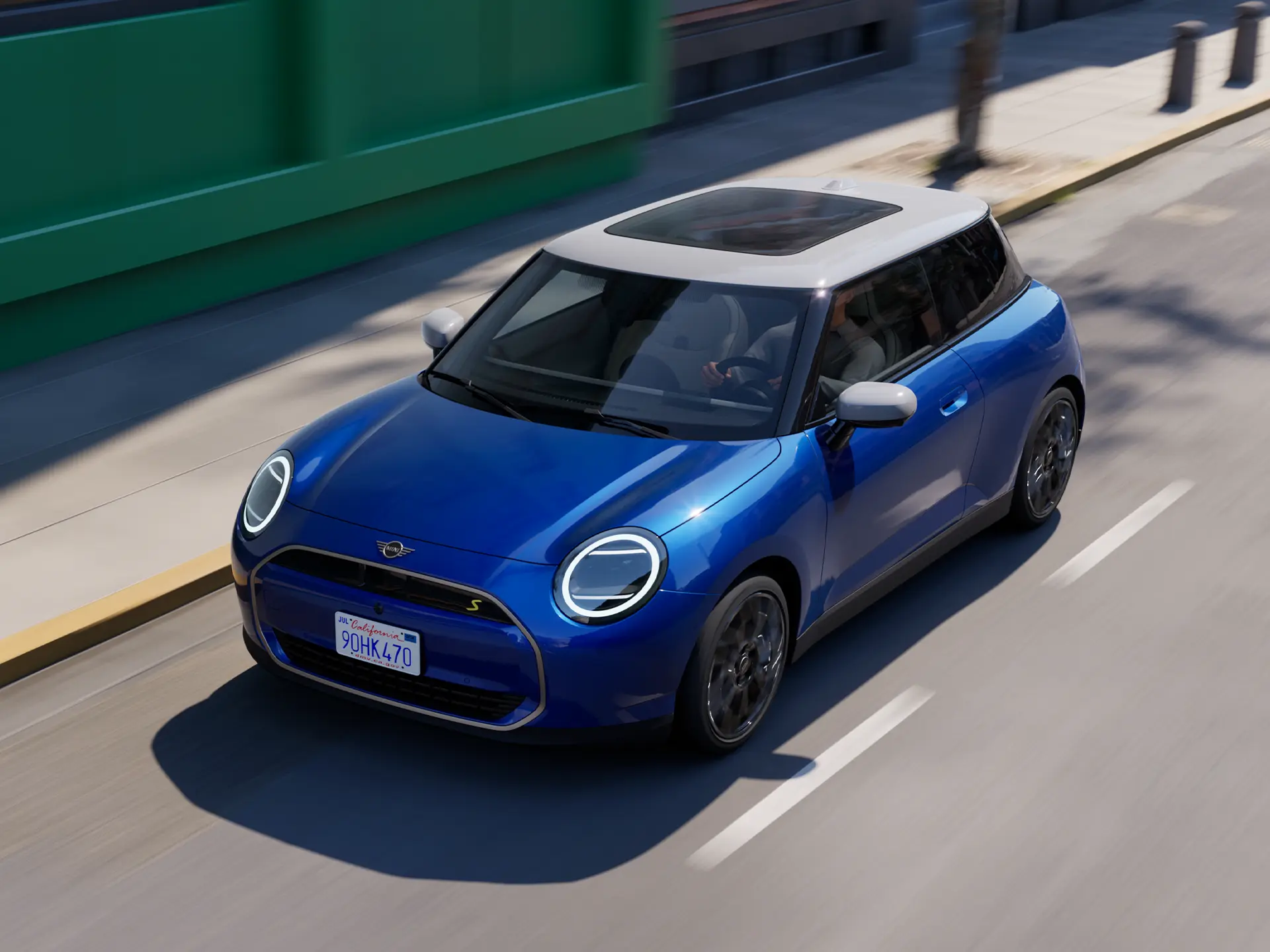 Напълно електрическо MINI Cooper - прогресивен екстериор