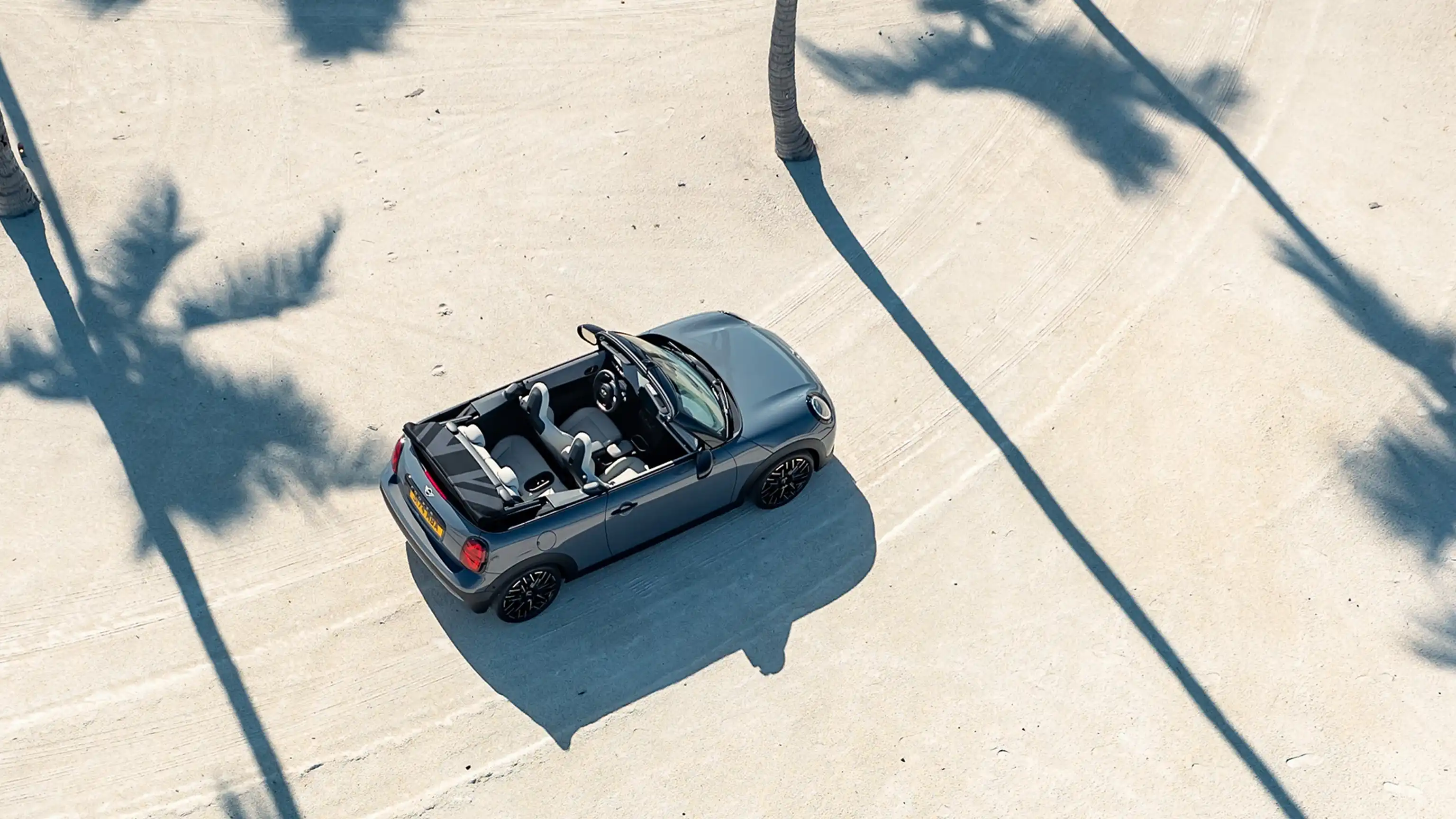 MINI Cooper Cabrio - преглед - изглед отгоре