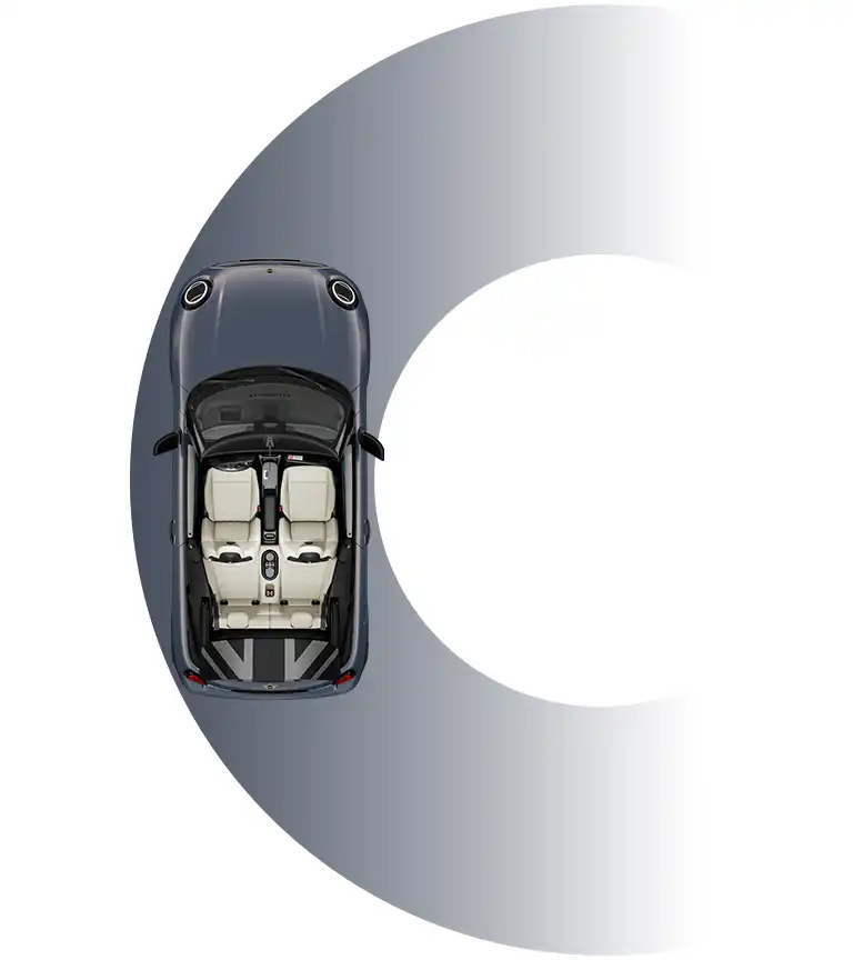 MINI Cooper Cabrio - диаметър на завой