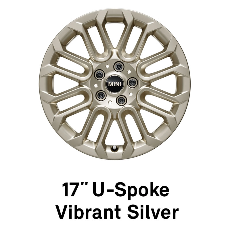 MINI - оборудване - 17'' джанти U-Spoke Vibrant Silver