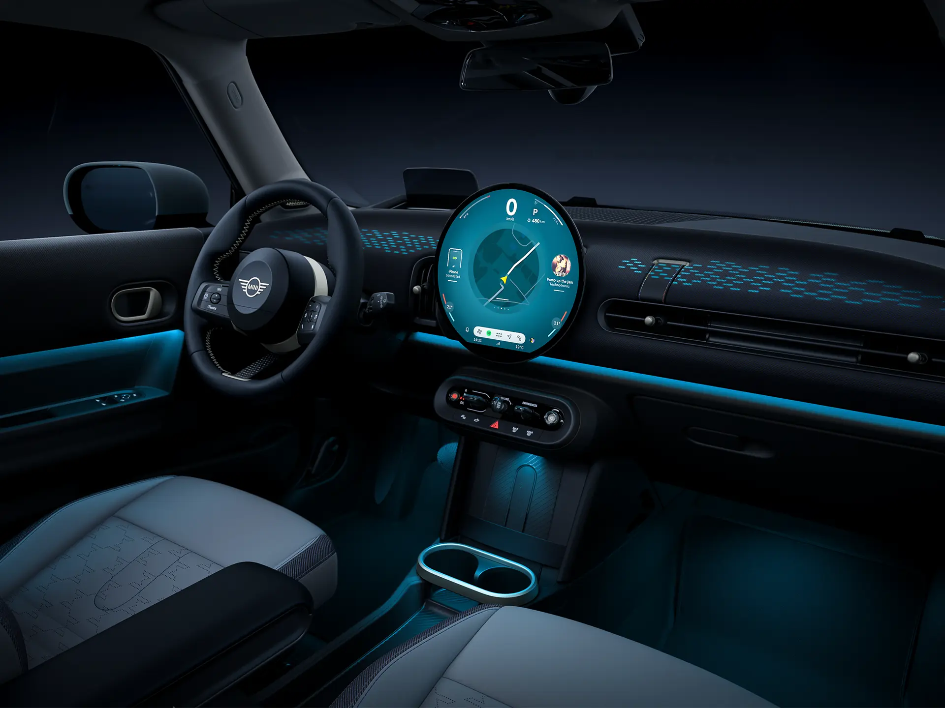 MINI Cooper Cabrio - интериорни акценти