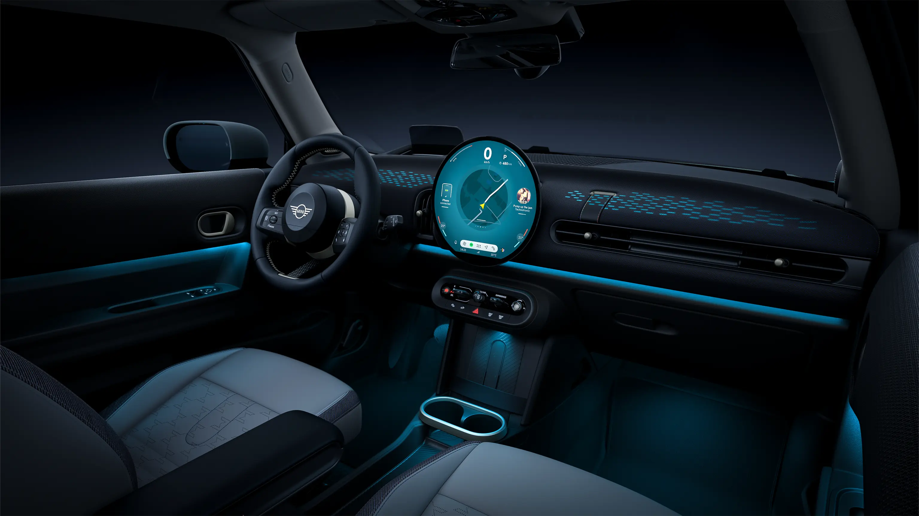 MINI Cooper Cabrio - интериорни акценти