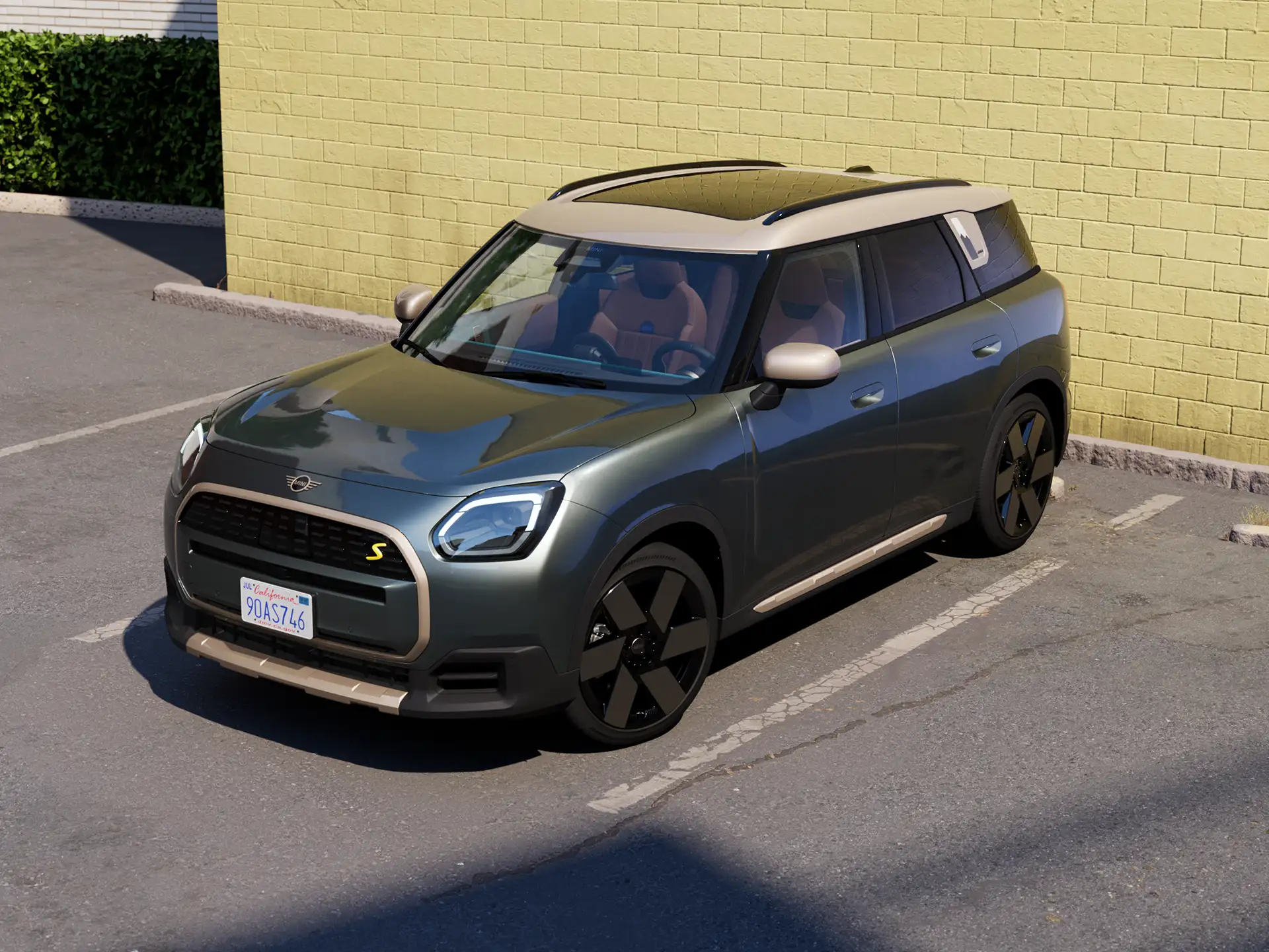 Напълно електрическо MINI Countryman външен дизайн