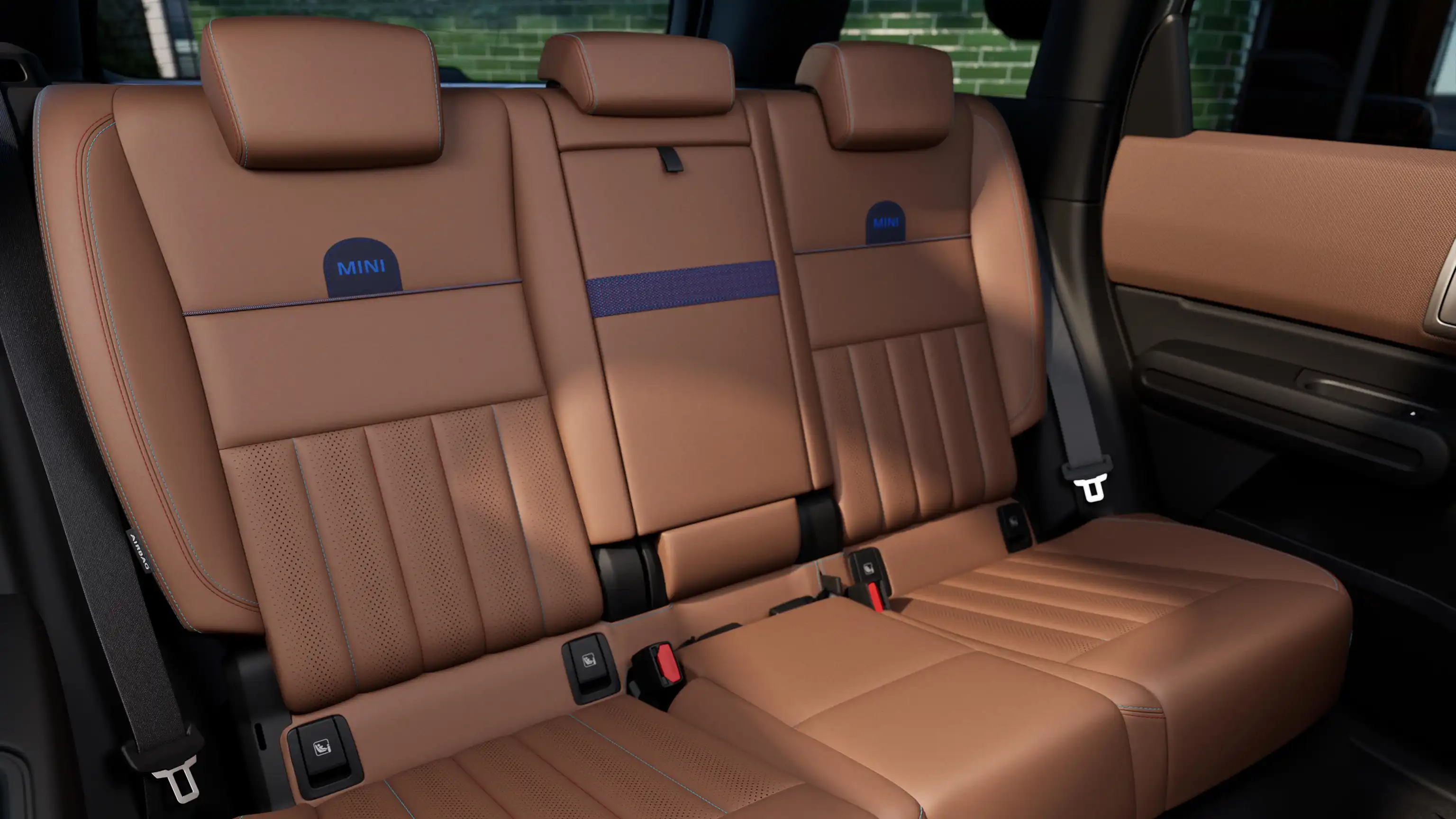 Напълно електрическо MINI Countryman интериор седалки