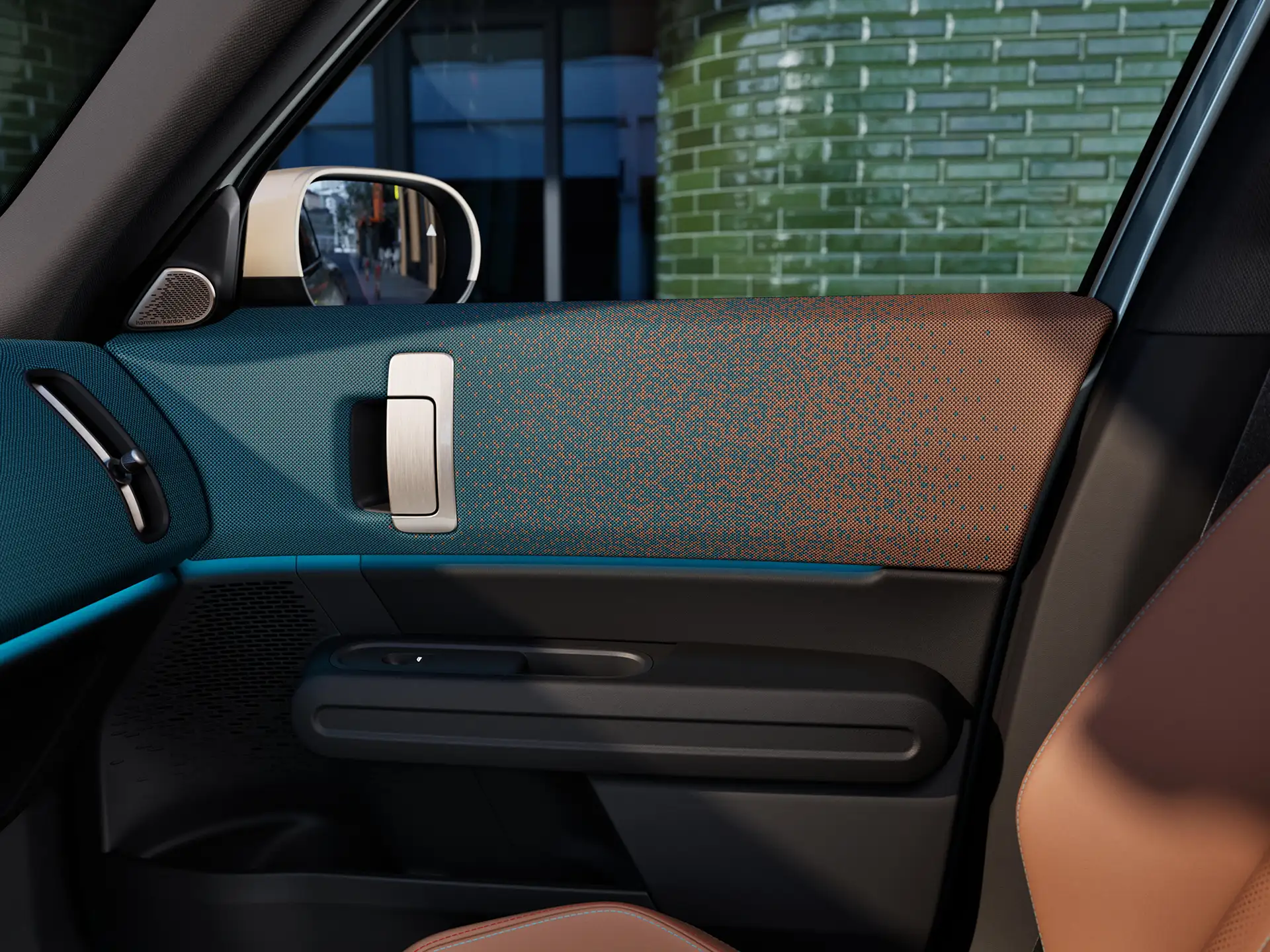 Напълно електрическо MINI Countryman интериор устойчивост