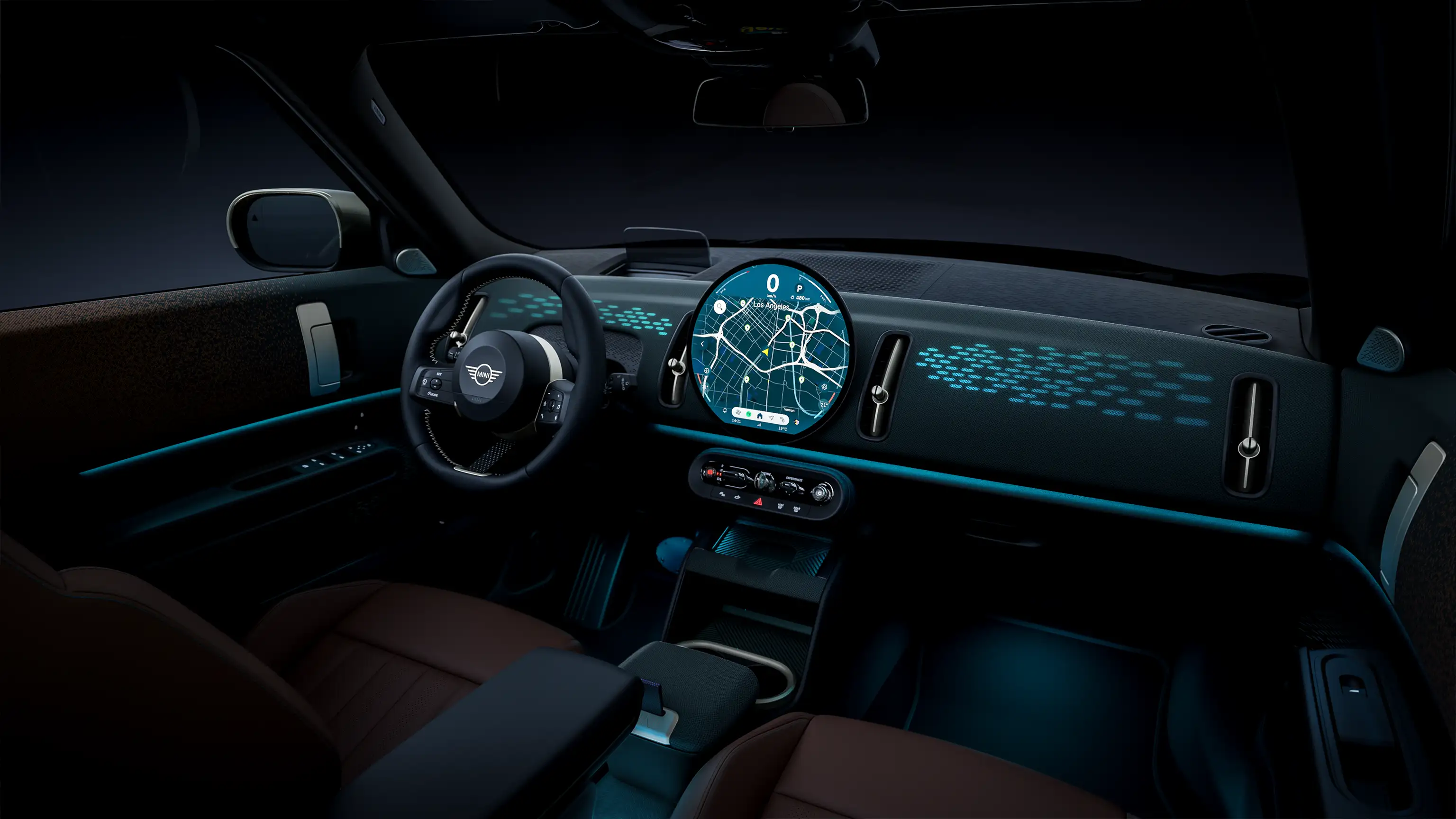 Напълно електрическо MINI Countryman- Интериор