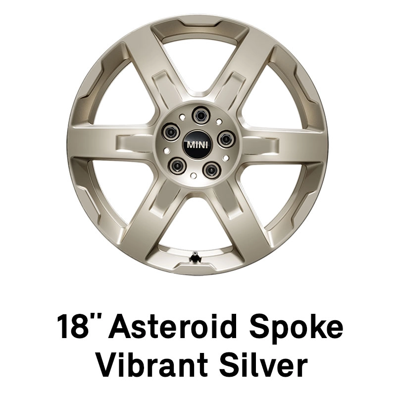 MINI - оборудване - 18" джанти Spoke Vibrant Silver