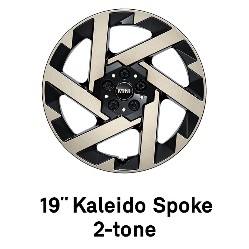 MINI - оборудване - 19" джанти Kaleido Spoke 2-tone