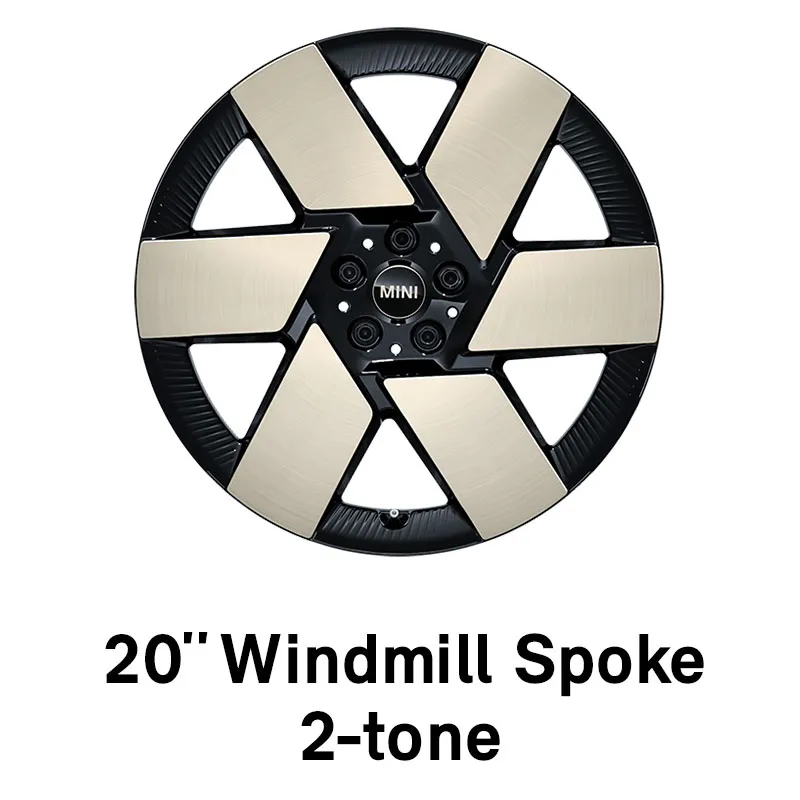 MINI - оборудване - 20" алуминиеви джанти Windmill Spoke 2-tone