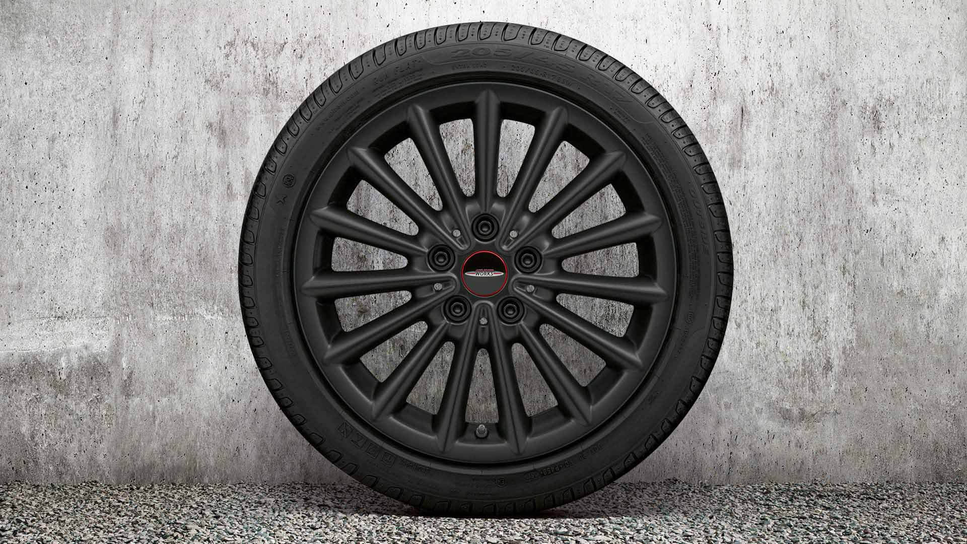 Jcw Алуминиева джанта Multi Spoke 505 в Jet Black Matt