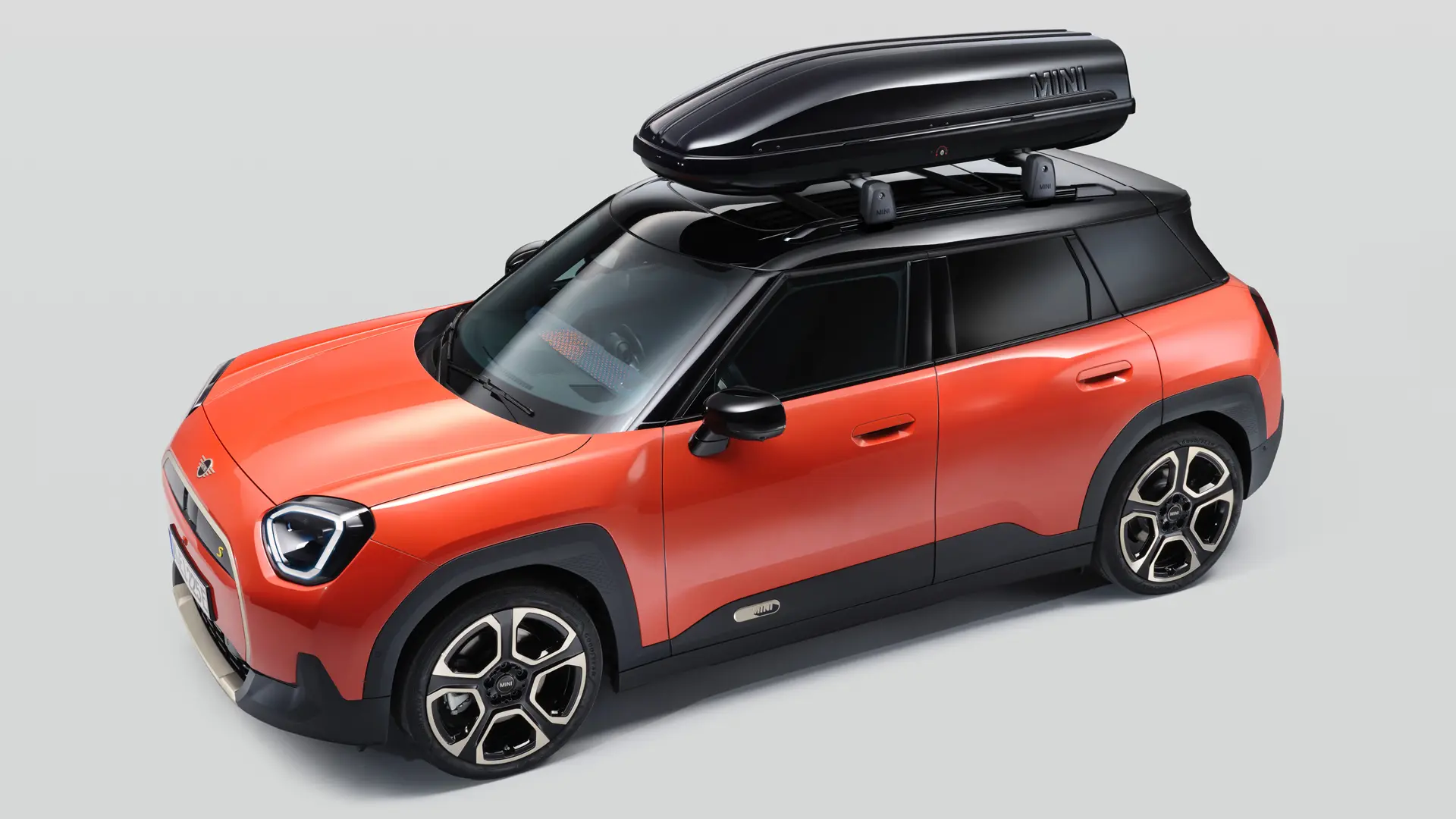MINI аксесоари - кутия за багаж за покрива 320 black на mini aceman