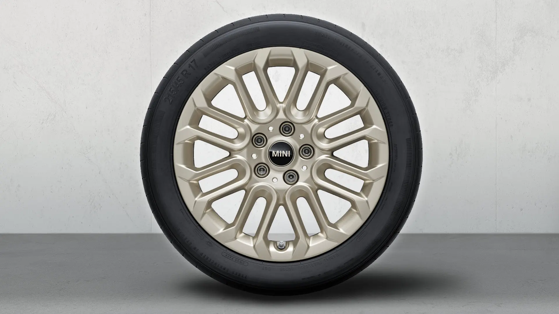 17" MINI алуминиеви джанти U Spoke 956 Vibrant Silver,  комплект зимни колела