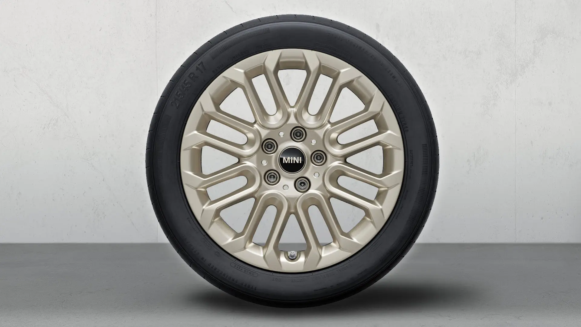17" MINI алуминиеви джанти U Spoke 956 Vibrant Silver,  комплект зимни колела
