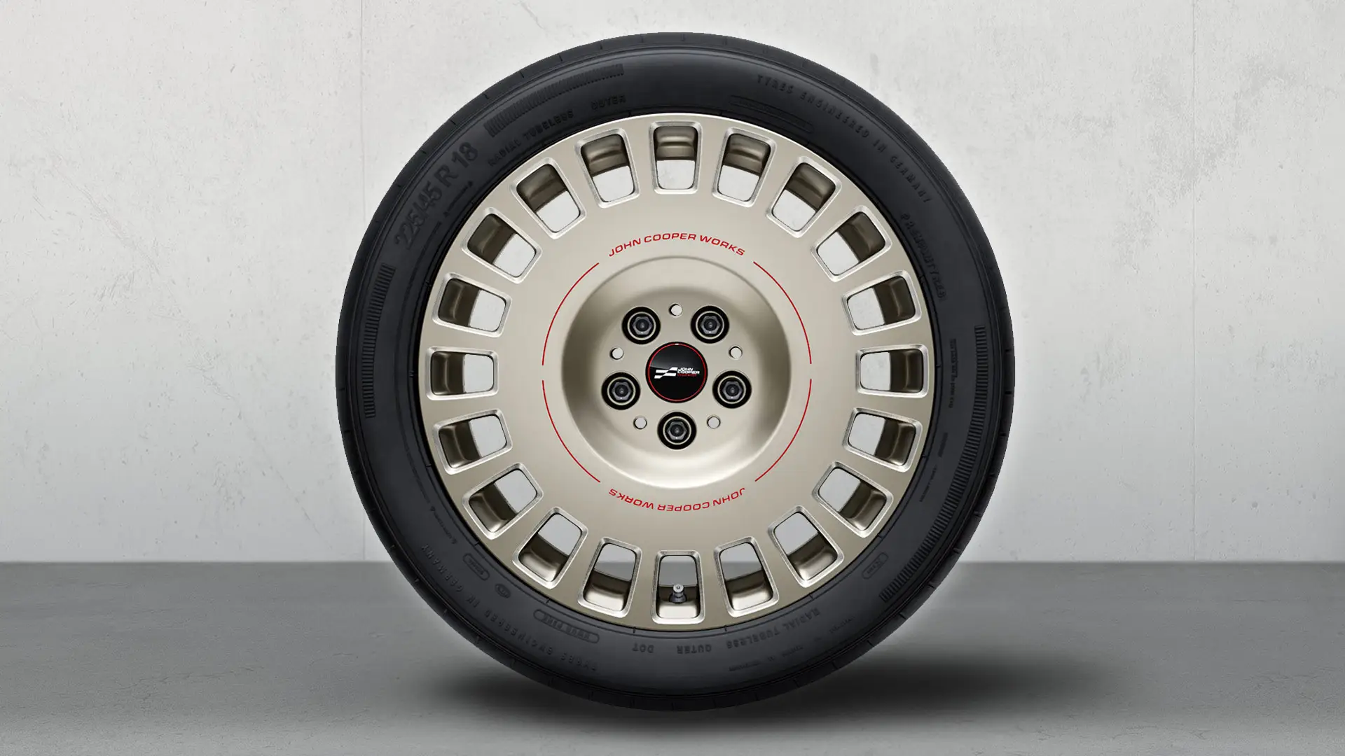 18" JCW алуминиеви джанти Rallye Spoke 992 Bicolor Alloy Wheel (Vibrant Silver, polished), комплект летни колела