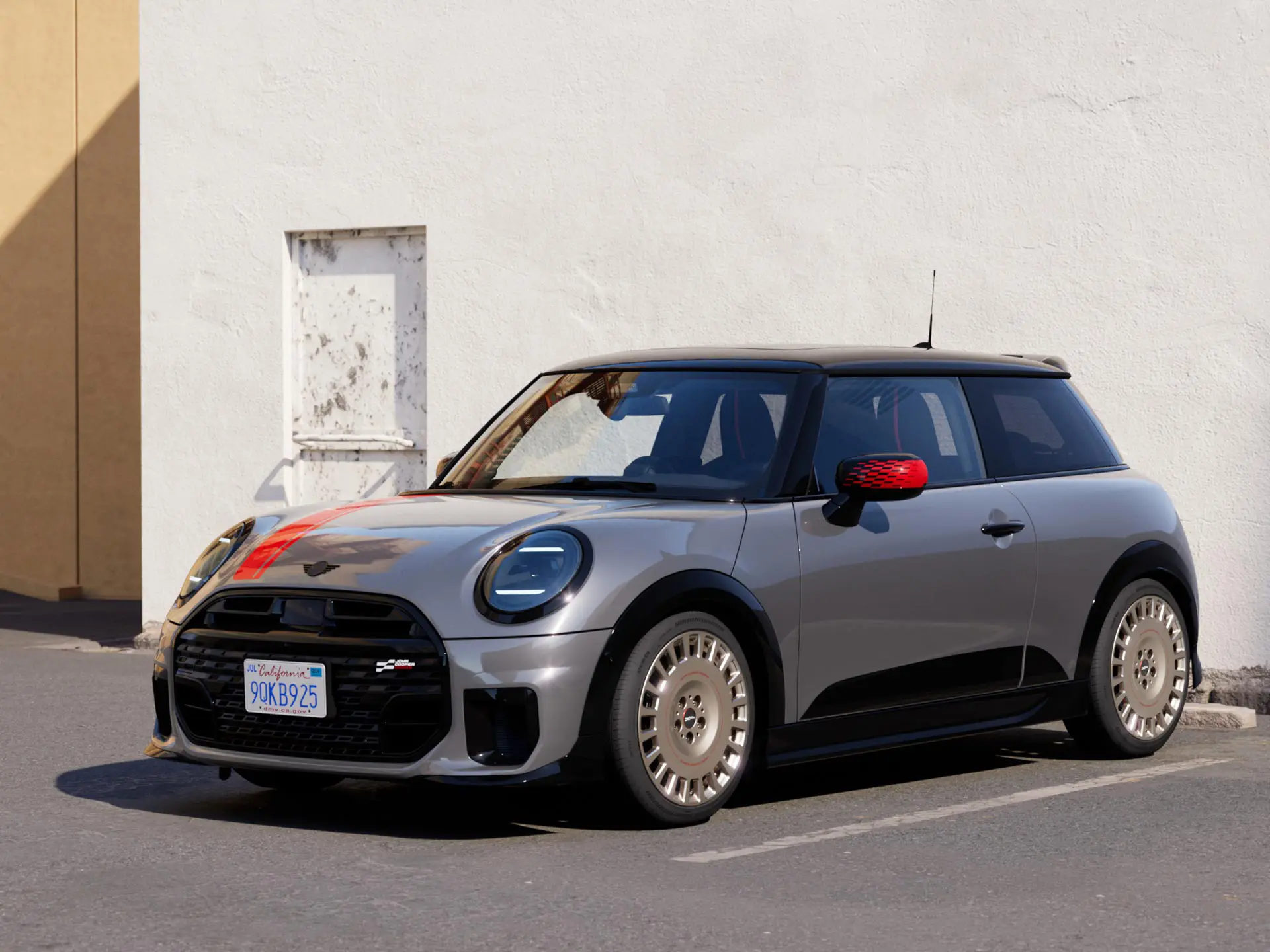Страничен изглед на MINI Cooper
