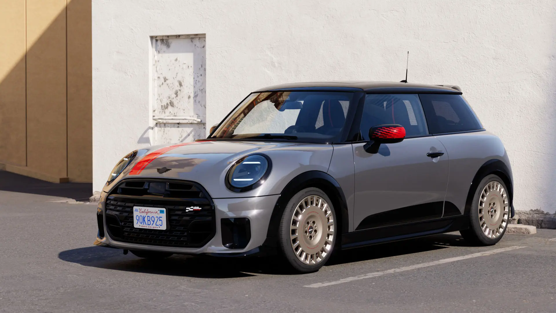 Страничен изглед на MINI Cooper